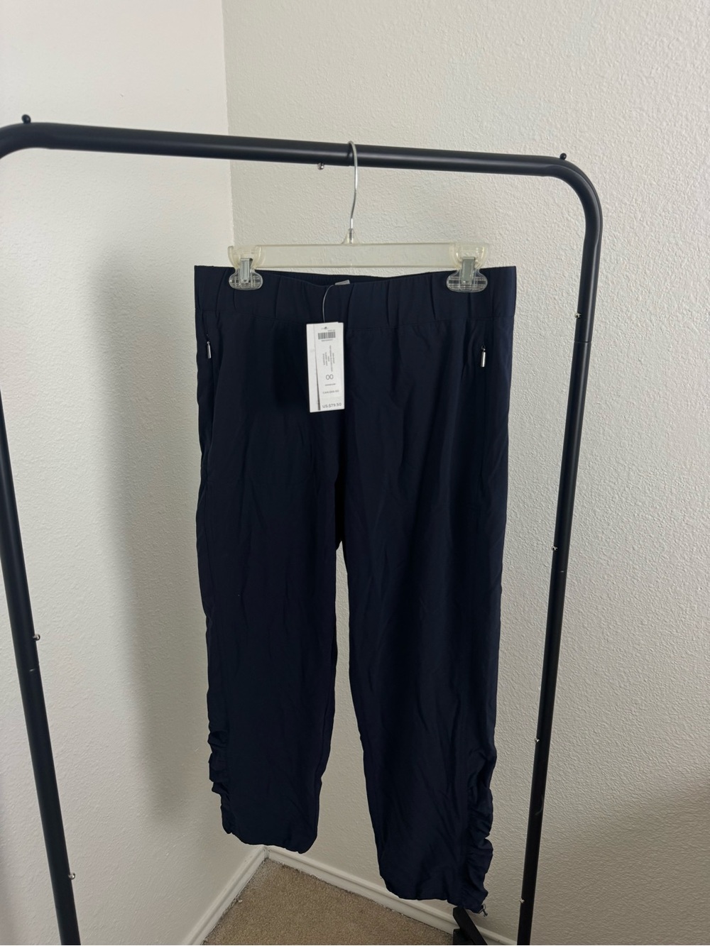 Chico's Black Drawstring Jogger Pants